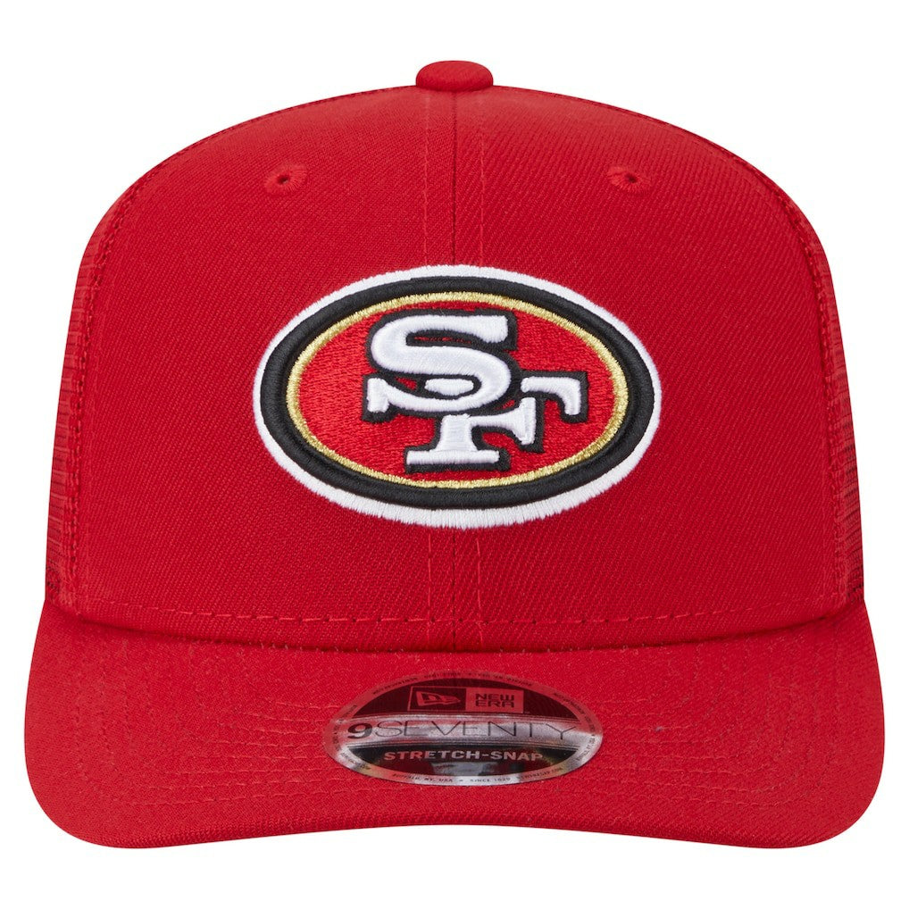 Main Trucker 9SEVENTY Stretch-Snap Hat - San Francisco 49ers Hats