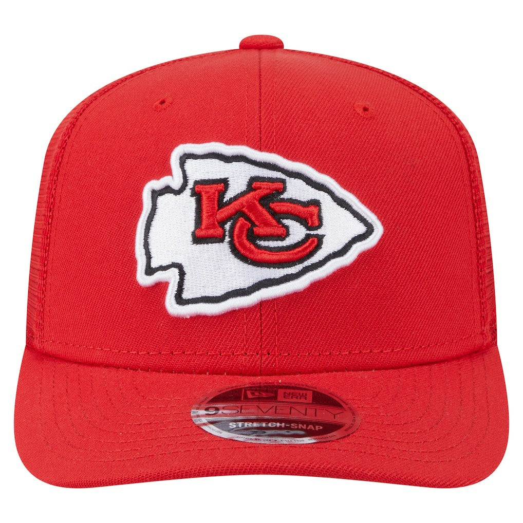 Main Trucker 9SEVENTY Stretch-Snap Hat - Kansas City Chiefs Hats