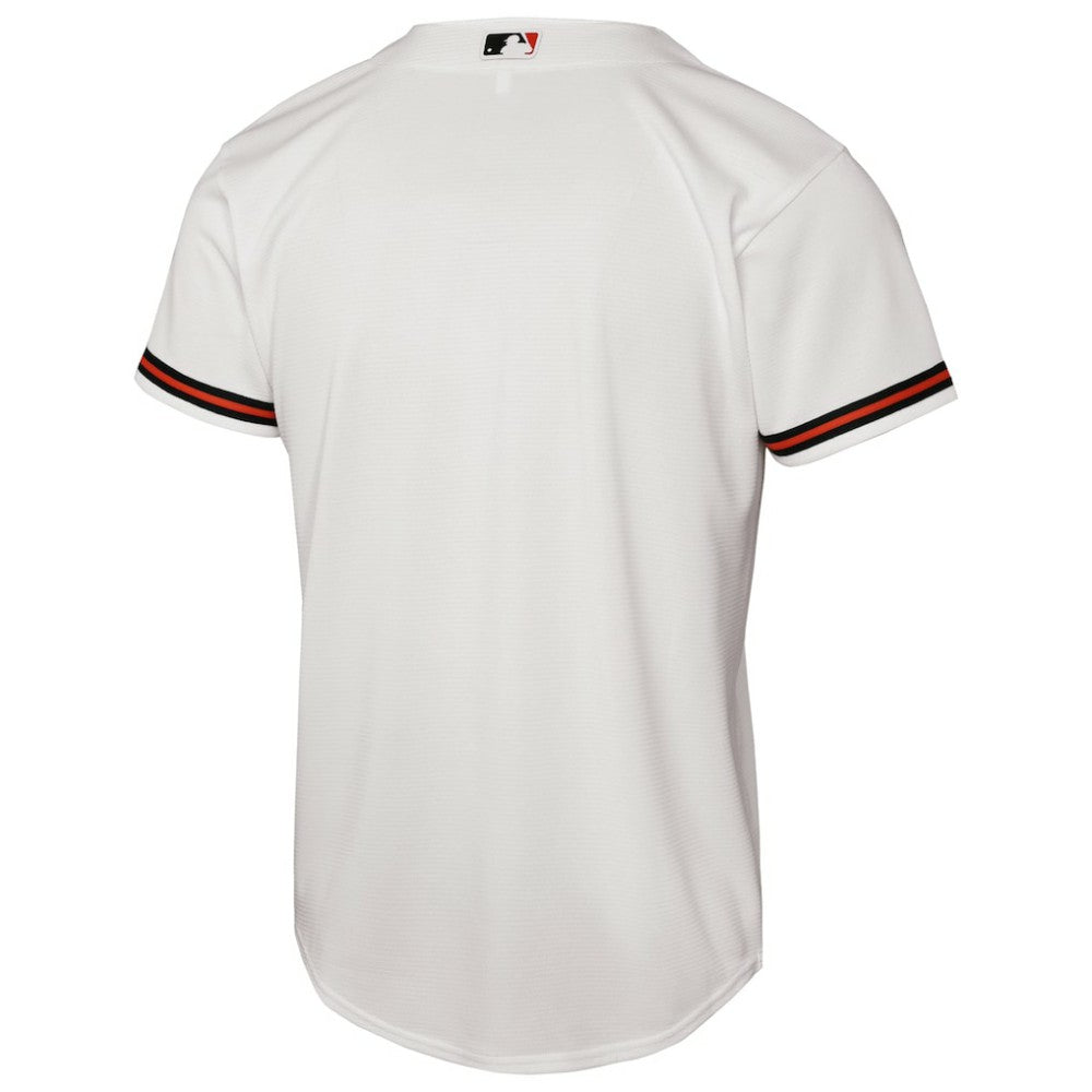 White Baltimore Orioles Nike Youth Home Replica Jersey