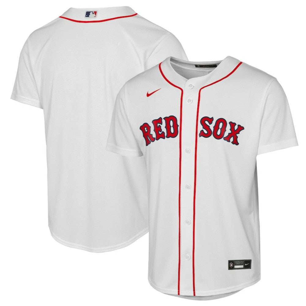 White Boston Red Sox Nike Youth Home Replica Jersey