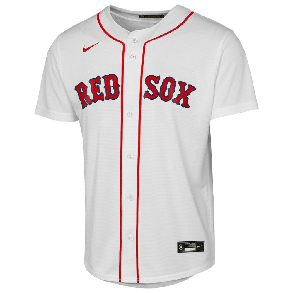 White Boston Red Sox Nike Youth Home Replica Jersey