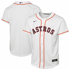 White Houston Astros Nike Youth Home Replica Jersey