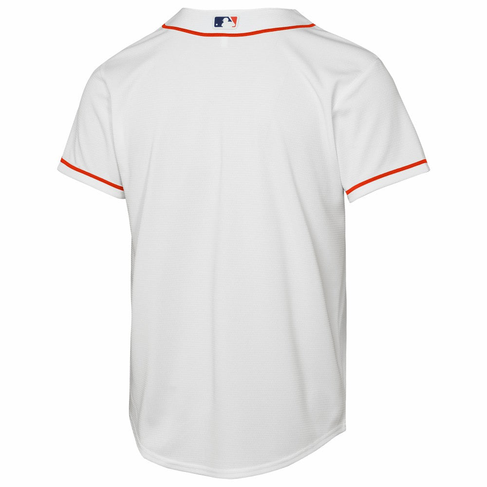 White Houston Astros Nike Youth Home Replica Jersey