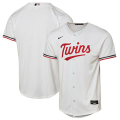 White Minnesota Twins Nike Youth Home Replica Jersey