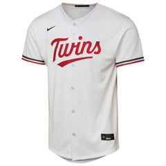 White Minnesota Twins Nike Youth Home Replica Jersey