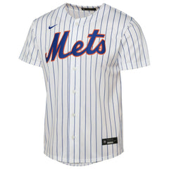 White New York Mets Nike Youth Home Replica Jersey