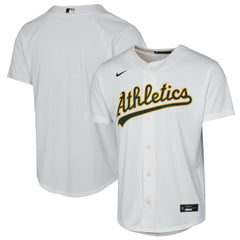 White Athletics Nike Youth Home Replica Jersey