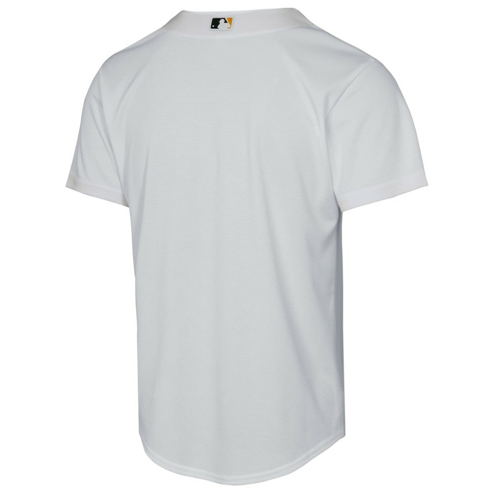 White Athletics Nike Youth Home Replica Jersey