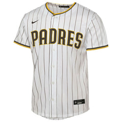 White San Diego Padres Nike Youth Home Replica Jersey