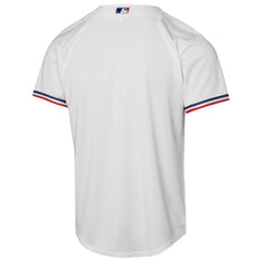 White Texas Rangers Nike Youth Home Replica Jersey