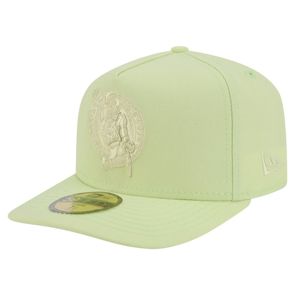 New Era Boston Celtics Colorpack A-Frame Pinch Front 59FIFTY Fitted Hat