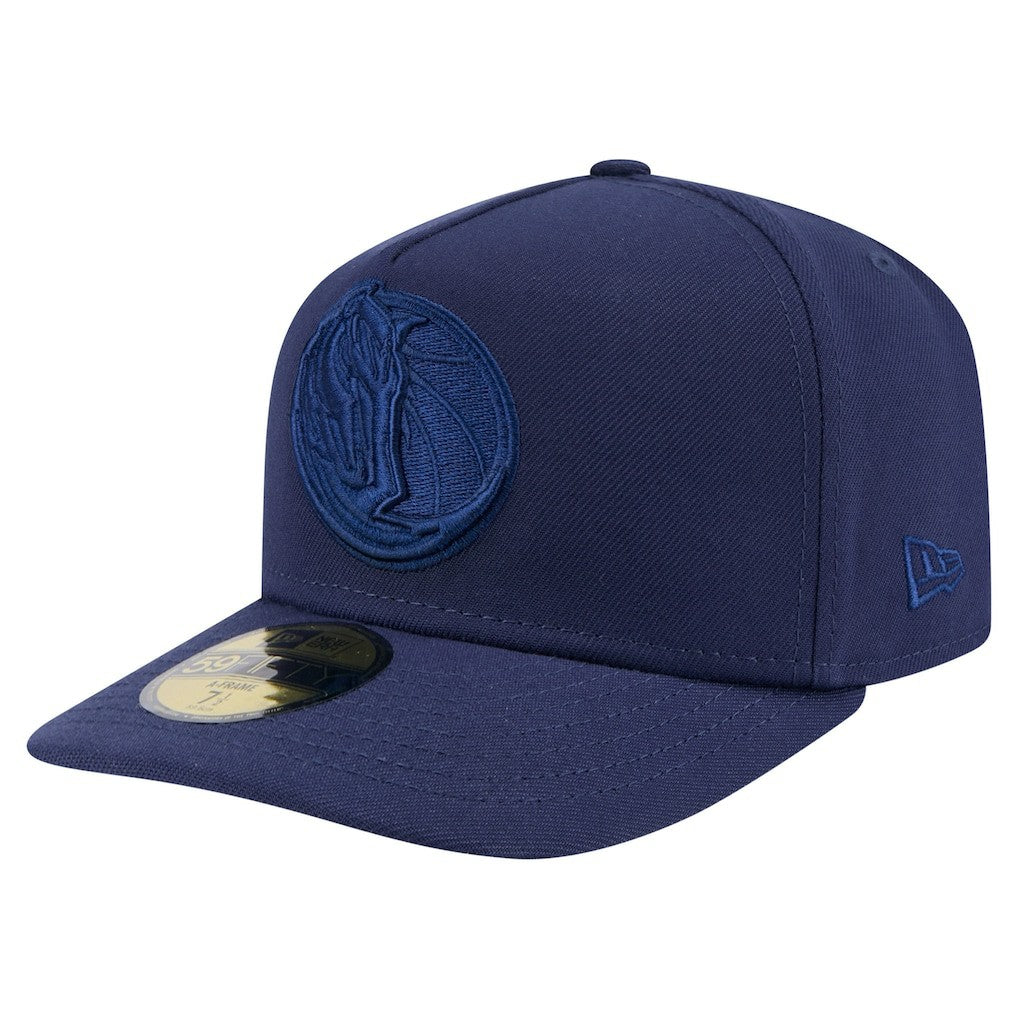 New Era Dallas Mavericks Colorpack A-Frame Pinch Front 59FIFTY Fitted Hat sale