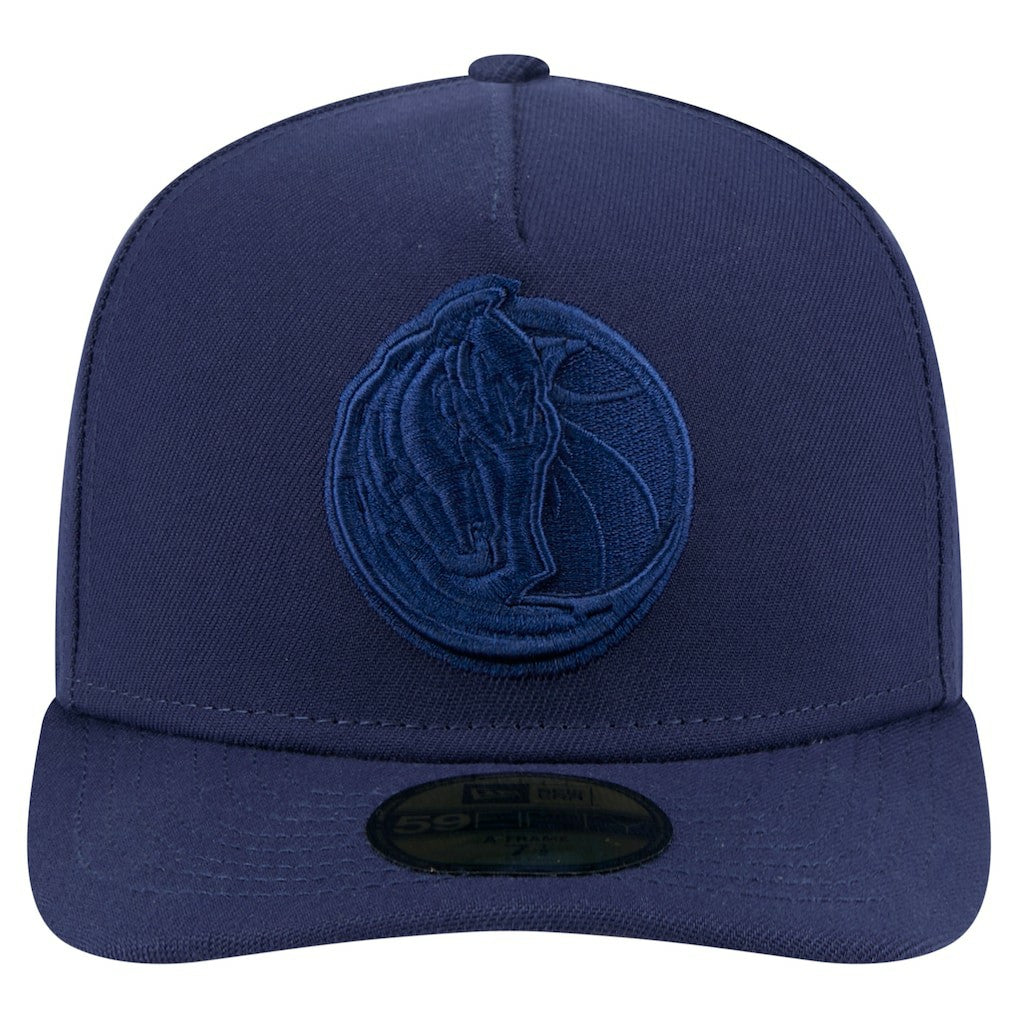 New Era Dallas Mavericks Colorpack A-Frame Pinch Front 59FIFTY Fitted Hat sale