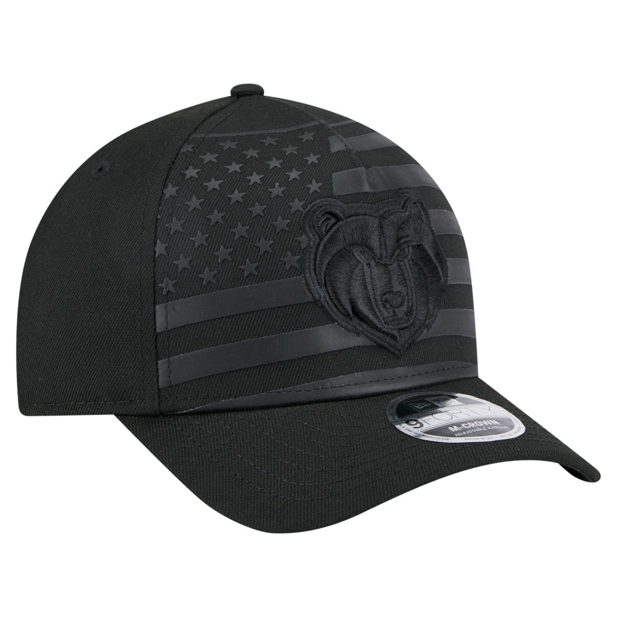 New Era Memphis Grizzlies Game Day Flag A-Frame 9FORTY Adjustable Hat