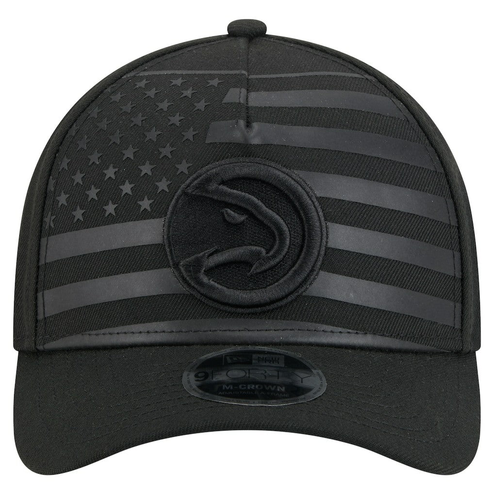 New Era Atlanta Hawks Game Day Flag A-Frame 9FORTY Adjustable Hat