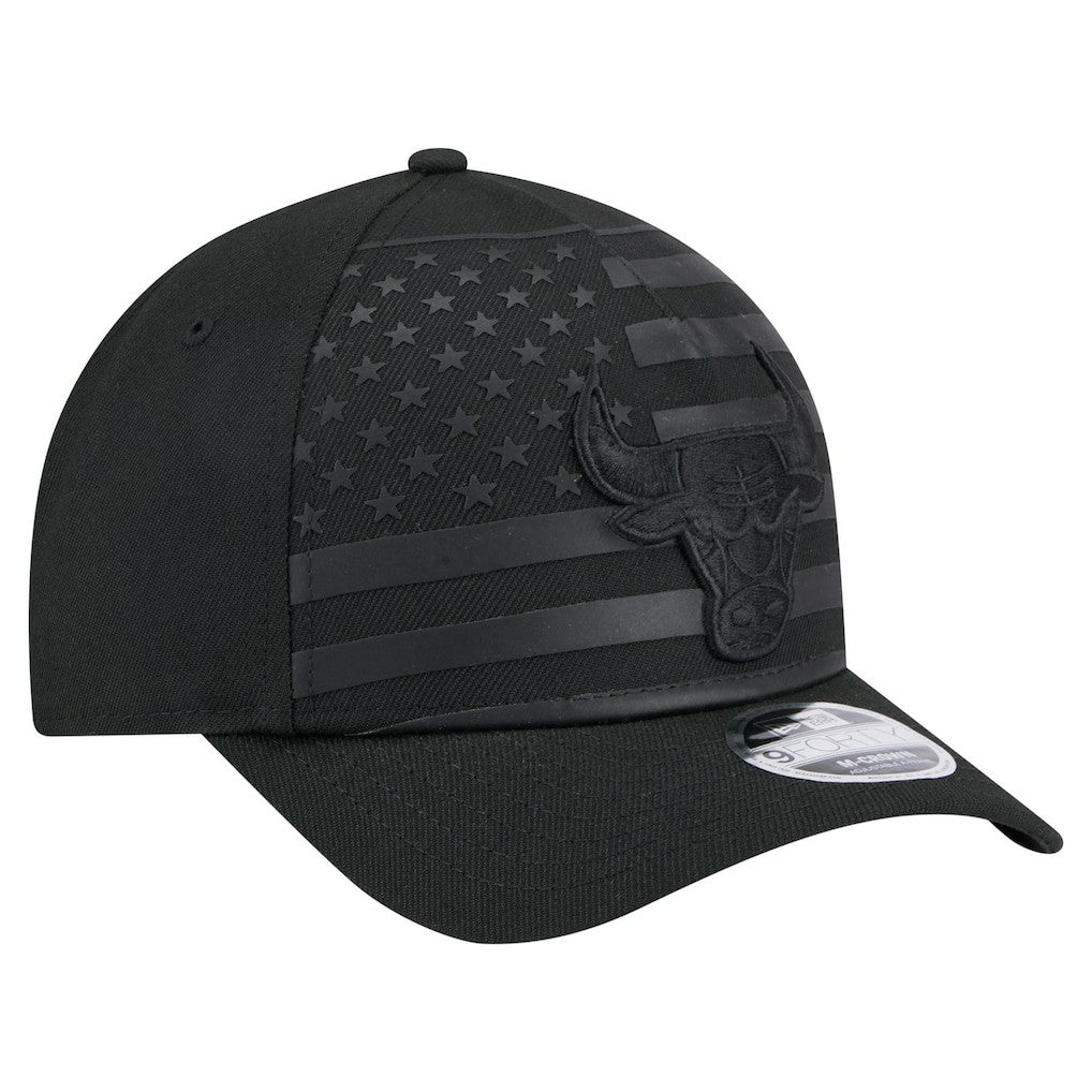 New Era Chicago Bulls Game Day Flag A-Frame 9FORTY Adjustable Hat