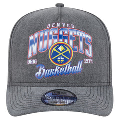 New Era Denver Nuggets Throwback Washed Pre-Curved 9FIFTY Snapback Hat sale