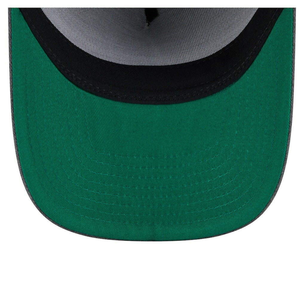 New Era Golden State Warriors Throwback Washed Pre-Curved 9FIFTY Snapback Hat sale