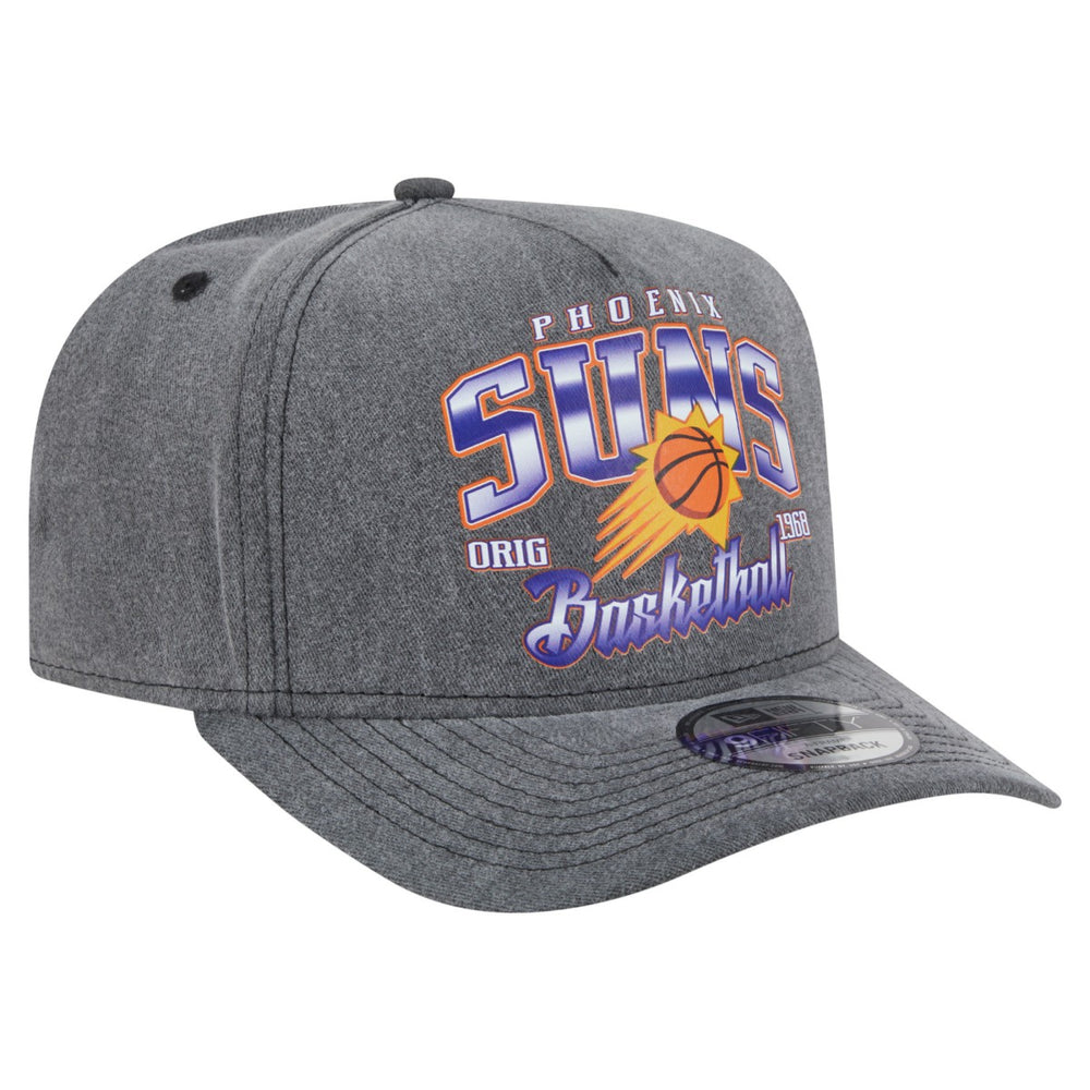 New Era Phoenix Suns Throwback Washed Pre-Curved 9FIFTY Snapback Hat