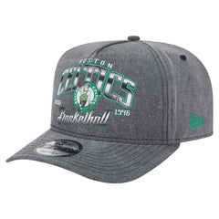 New Era Boston Celtics Throwback Washed Pre-Curved 9FIFTY Snapback Hat
