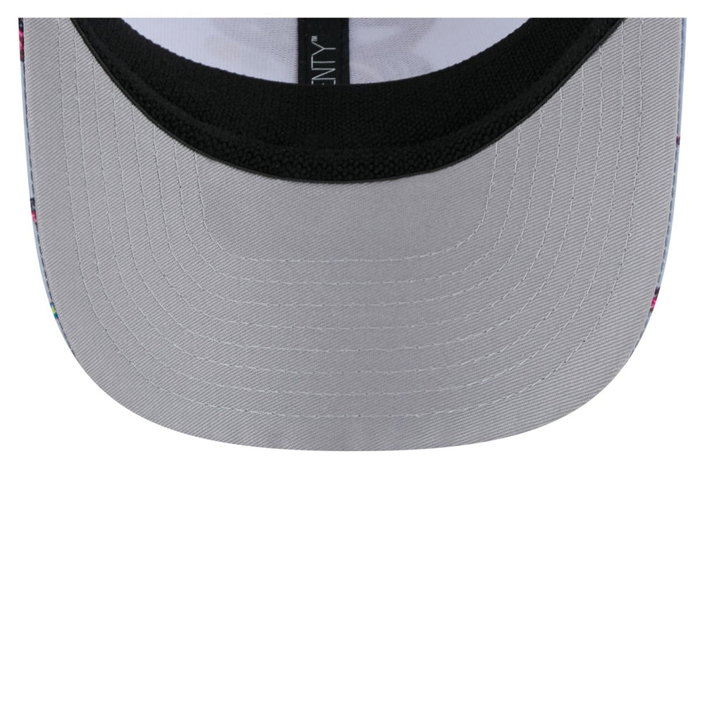 New Era Miami Heat Adventure Aloha Pattern 9SEVENTY Stretch-Snap Hat