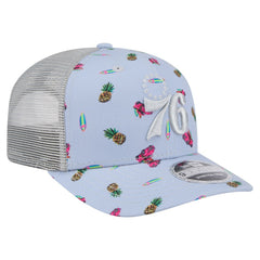 New Era Philadelphia 76ers Adventure Aloha Pattern 9SEVENTY Stretch-Snap Hat