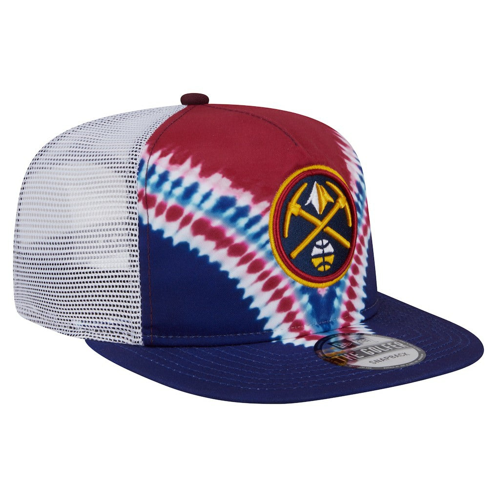 New Era Denver Nuggets Throwback Dye Golfer Snapback Hat sale