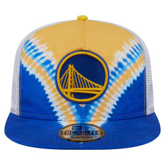 New Era Golden State Warriors Throwback Dye Golfer Snapback Hat sale
