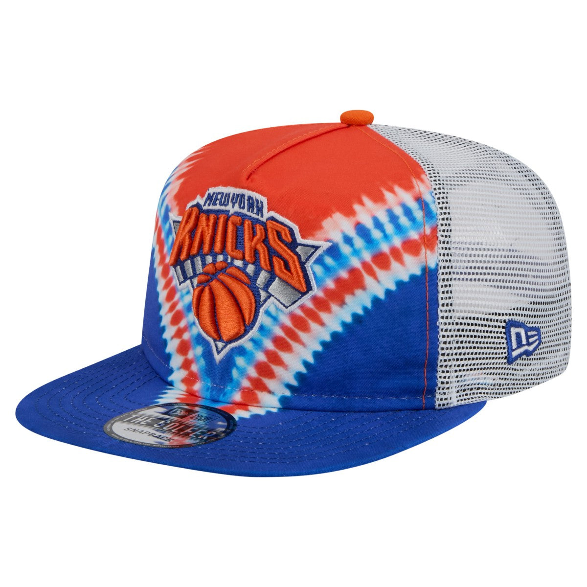 New Era New York Knicks Throwback Dye Golfer Snapback Hat