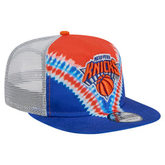 New Era New York Knicks Throwback Dye Golfer Snapback Hat