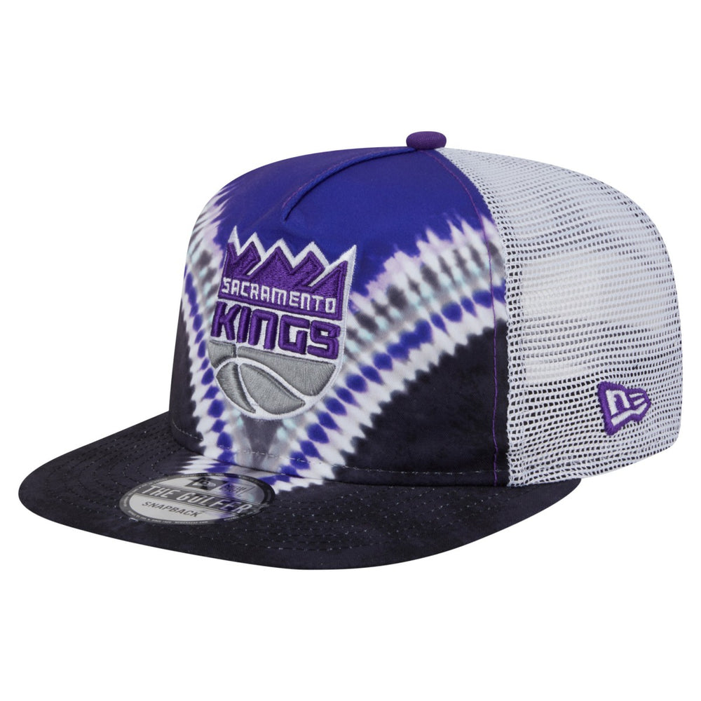 New Era Sacramento Kings Throwback Dye Golfer Snapback Hat