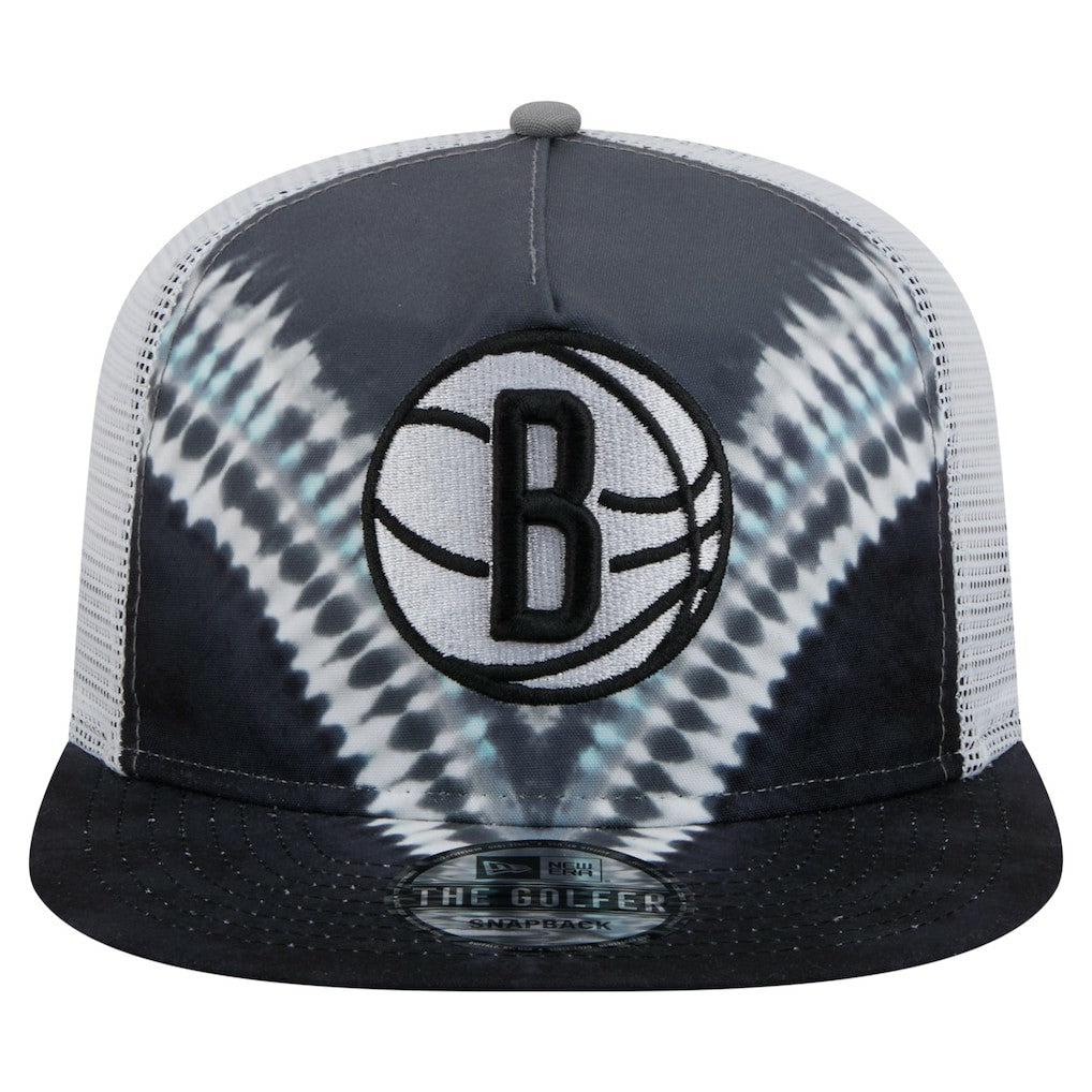 New Era Brooklyn Nets Throwback Dye Golfer Snapback Hat