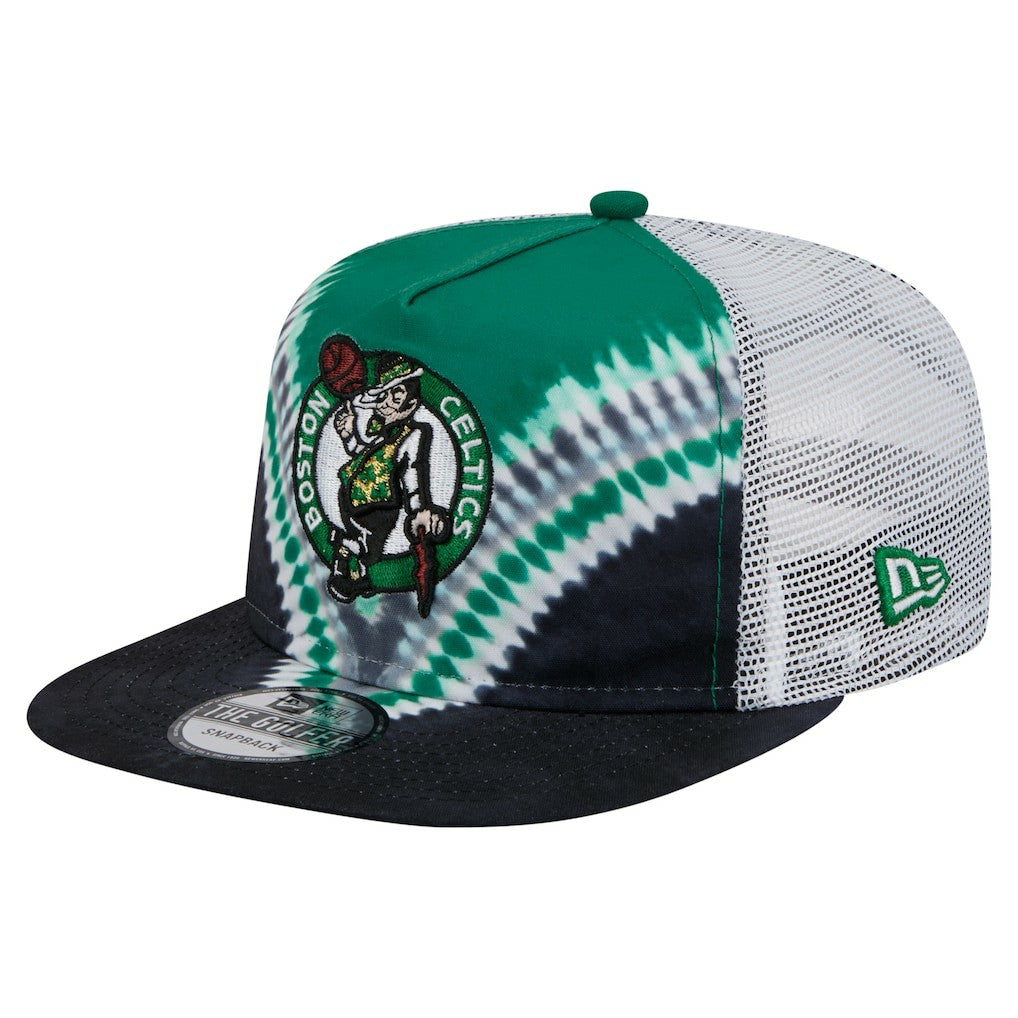 New Era Boston Celtics Throwback Dye Golfer Snapback Hat
