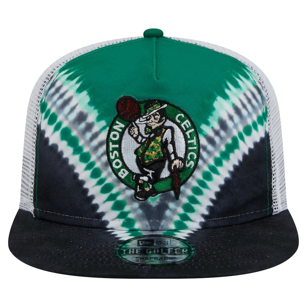 New Era Boston Celtics Throwback Dye Golfer Snapback Hat