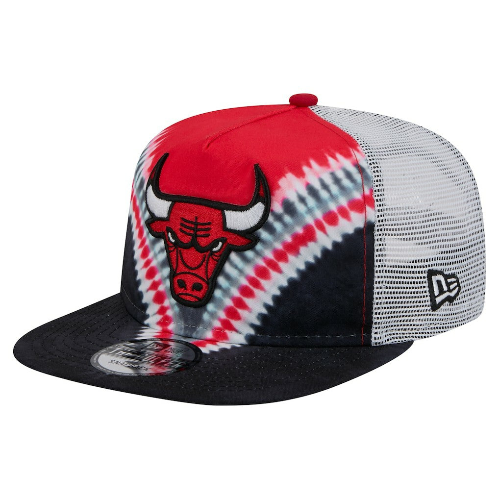 New Era Chicago Bulls Throwback Dye Golfer Snapback Hat