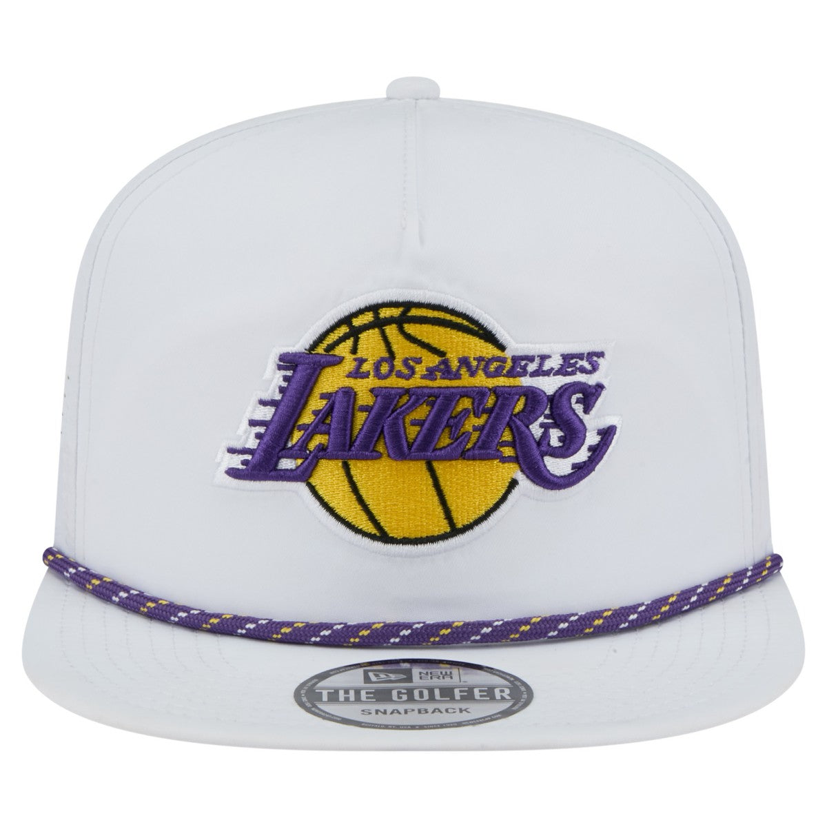 New Era Los Angeles Lakers Performance Rope Golfer Adjustable Hat