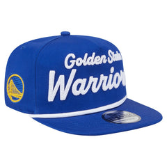 New Era Golden State Warriors Team Text Golfer Snapback Hat sale