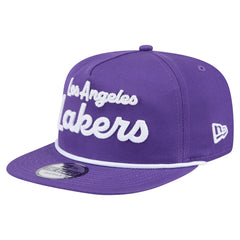 New Era Los Angeles Lakers Team Text Golfer Snapback Hat