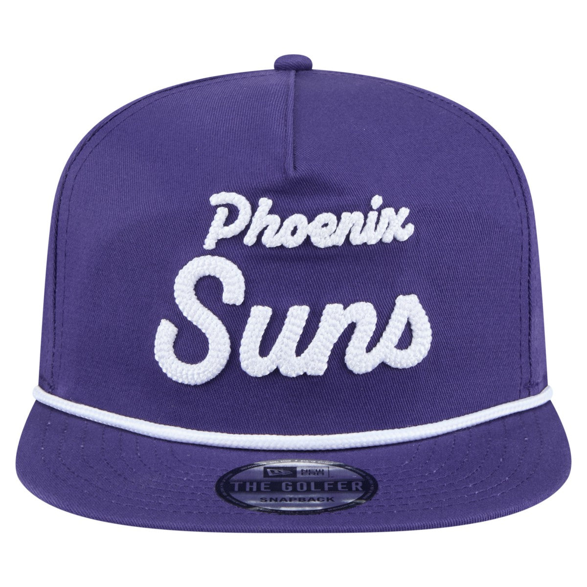 New Era Phoenix Suns Team Text Golfer Snapback Hat