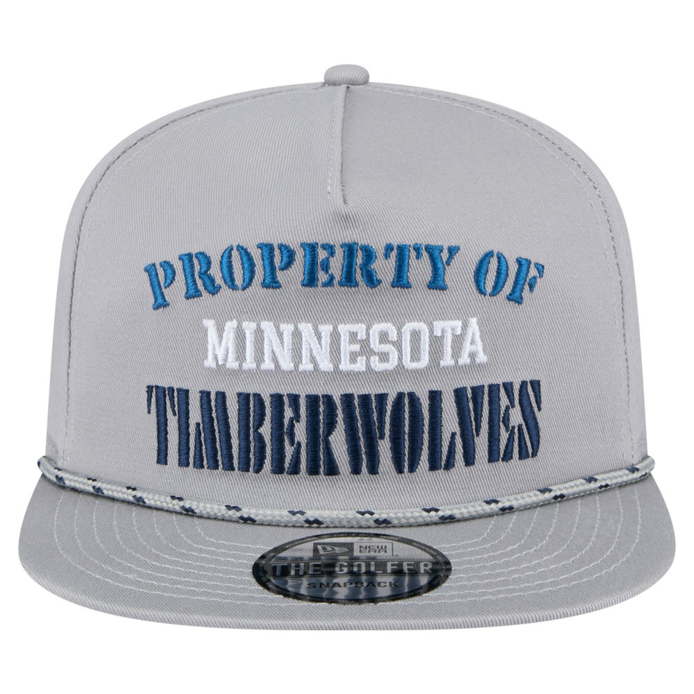 New Era Minnesota Timberwolves Throwback Property Of Golfer Snapback Hat