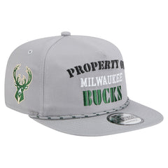 New Era Milwaukee Bucks Throwback Property Of Golfer Snapback Hat