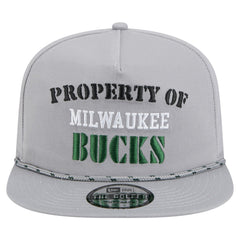 New Era Milwaukee Bucks Throwback Property Of Golfer Snapback Hat