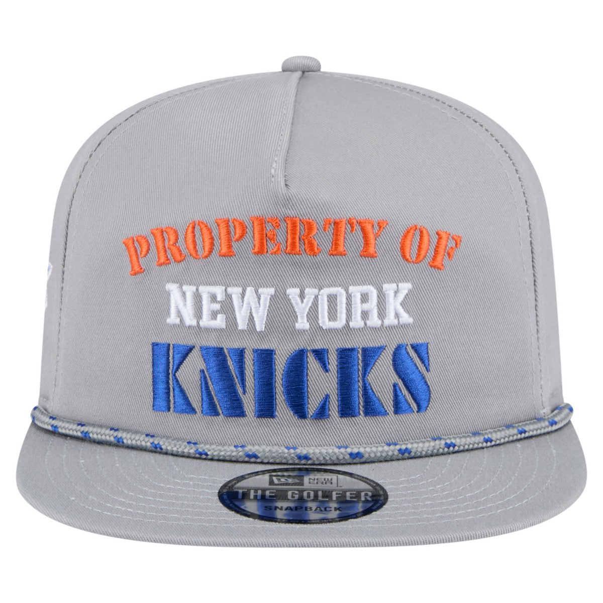 New Era New York Knicks Throwback Property Of Golfer Snapback Hat