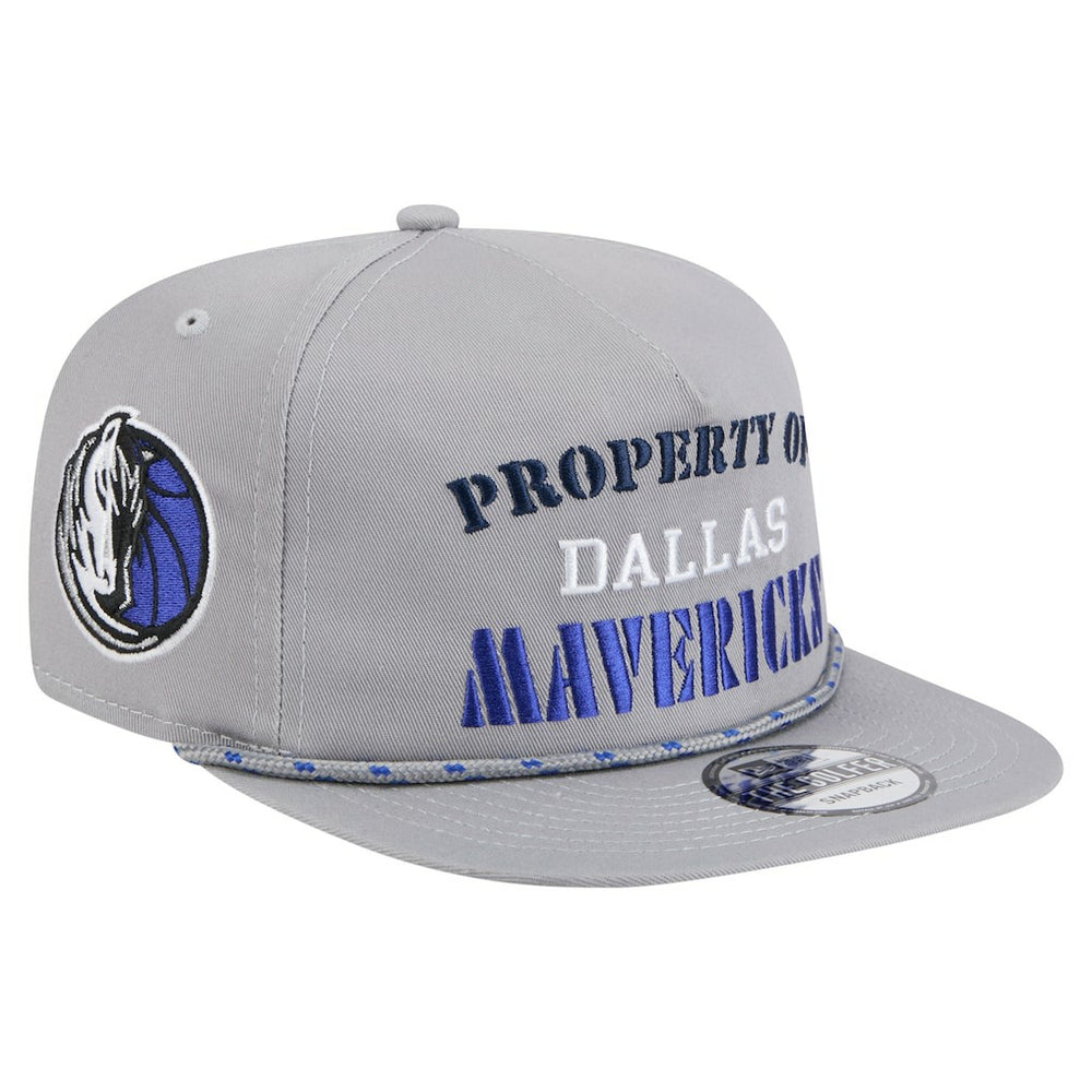 New Era Dallas Mavericks Throwback Property Of Golfer Snapback Hat sale