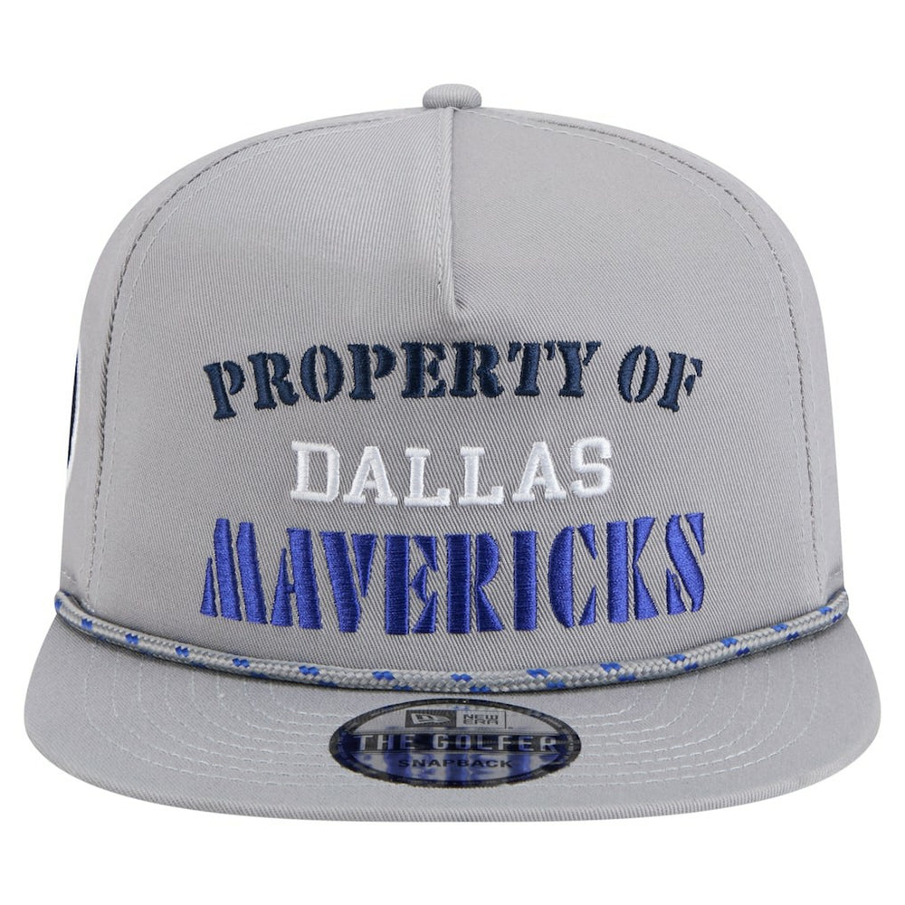 New Era Dallas Mavericks Throwback Property Of Golfer Snapback Hat sale
