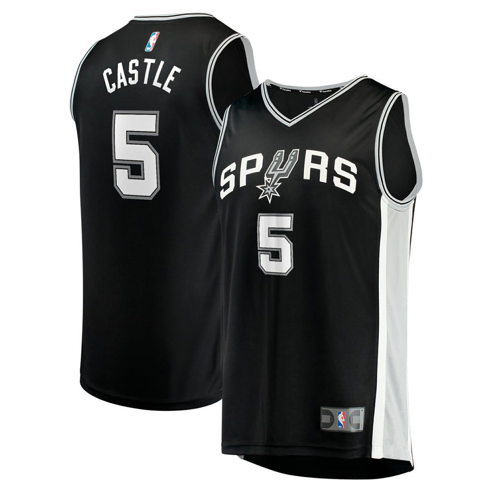 Fanatics Stephon Castle San Antonio Spurs 2024 NBA Draft Fast Break Player Jersey
