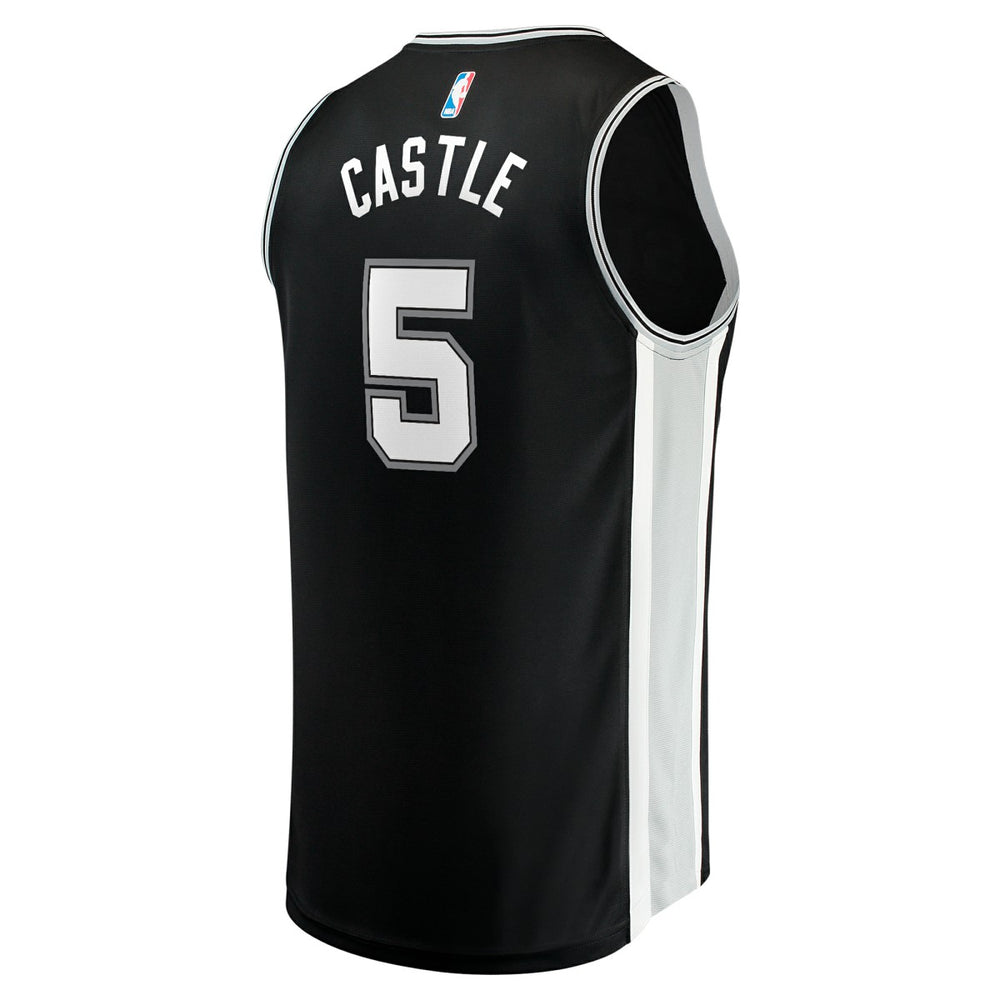 Fanatics Stephon Castle San Antonio Spurs 2024 NBA Draft Fast Break Player Jersey