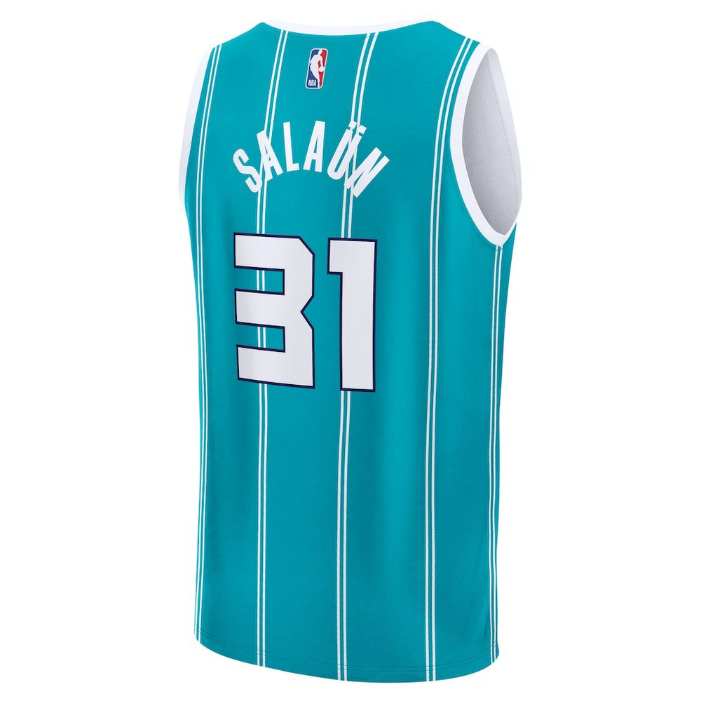 Fanatics Tidjane Salaun Charlotte Hornets 2024 NBA Draft Fast Break Player Jersey