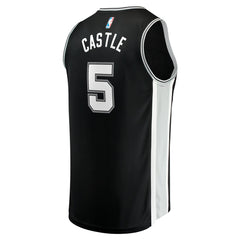 Fanatics Stephon Castle San Antonio Spurs Youth 2024 NBA Draft Fast Break Player Jersey