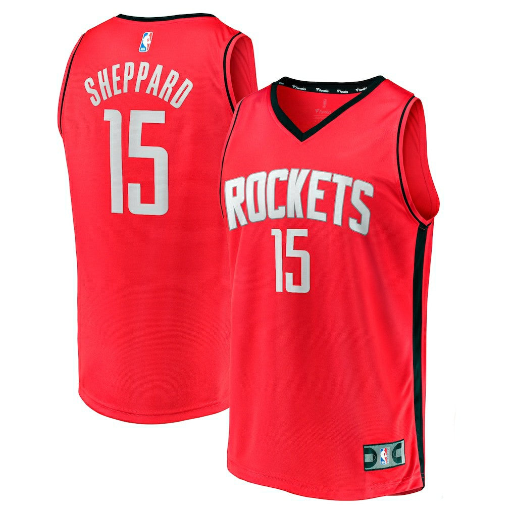 Fanatics Reed Sheppard Houston Rockets Youth 2024 NBA Draft Fast Break Player Jersey